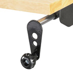 Heavy-Duty 72 in. W 18-Drawer, Deep Tool Chest Mobile Workbench in Matte Black with Adjustable-Height Hardwood Top
